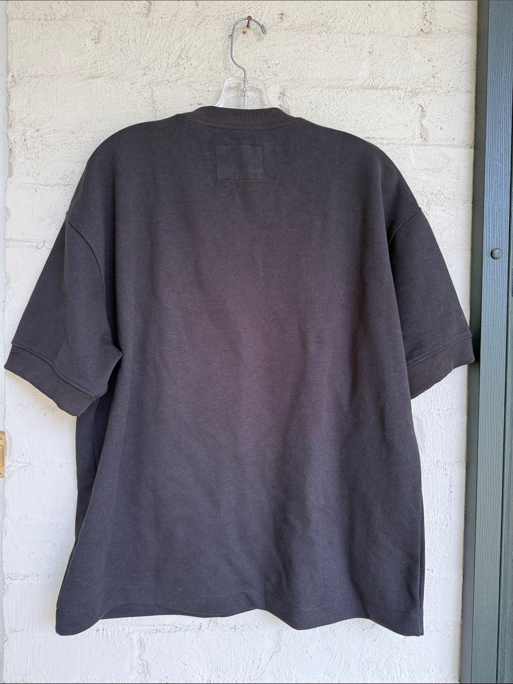 Men’s Denim & Flower Black Short-Sleeve Crewneck Sweatshirt Size Medium - Picture 5 of 8